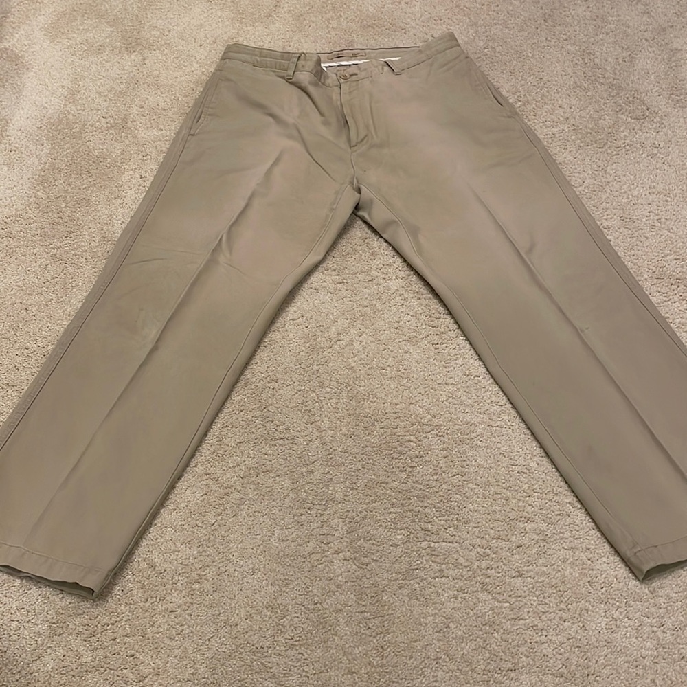 Calvin Klein super Sandwash twill, men’s pant, khaki, 36 X 30